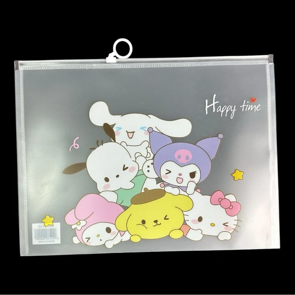 Sanrio Cinnamoroll Heavy Duty Ziplock Folder 12.5” x 9.75” - Picture 1 of 1